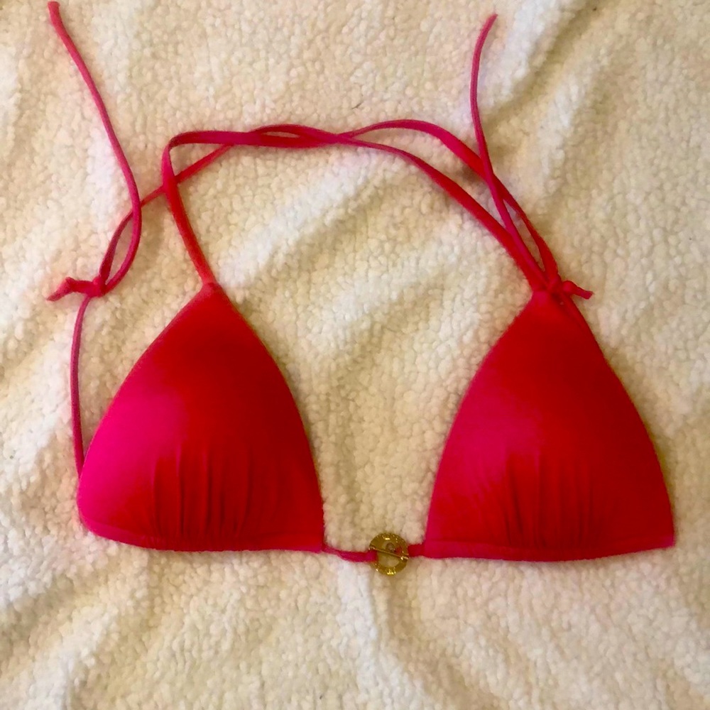 Red Victoria Secret bikini top